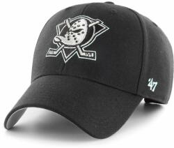 47 brand 47brand șapcă din amestec de lână NHL Anaheim Ducks culoarea negru, cu imprimeu 99KK-CAM0H0_99X