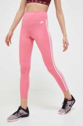 adidas Performance leggins de antrenament Train Essentials culoarea roz, cu imprimeu 9BYX-LGD06S_30X