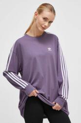 Adidas longsleeve din bumbac culoarea violet 9BYX-BUD02N_45X (IL3870)