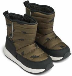 Liewood cizme de iarna pentru copii culoarea verde 9BYX-OBK0BC_91X