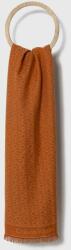 Calvin Klein esarfa de lana culoarea portocaliu, modelator 9BYX-SAD098_28X