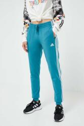 adidas pantaloni de trening culoarea turcoaz, cu imprimeu 9BYX-SPD08R_56X (IM2805)