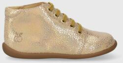 Pom D'api pantofi din piele intoarsa pentru copii culoarea bej 9BYX-OBK17N_08X