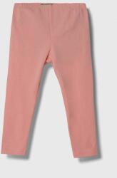 United Colors of Benetton leggins copii culoarea roz, neted 9BYX-LGG04L_30X