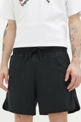 Abercrombie & Fitch pantaloni scurti barbati, culoarea negru PPYX-SZM0WM_99X