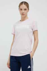 adidas tricou din bumbac culoarea roz 9BYX-TSD0KS_30X