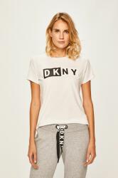 DKNY tricou femei, culoarea alb 9B84-TSD0KF_00X