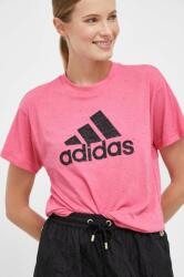 adidas tricou femei, culoarea roz 9BYX-TSD0FU_30X