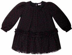 Pinko Up rochie fete culoarea negru, midi, evazati 9BYX-SUG0CK_99X