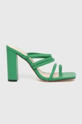 Answear Lab papuci culoarea verde BBYY-OBD0WL_77X