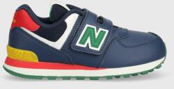 New Balance sneakers pentru copii PV574CT culoarea albastru marin 9BYX-OBK10P_59X
