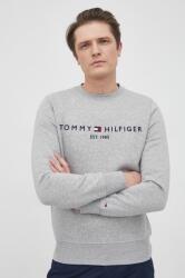 Tommy Hilfiger bluză bărbați, culoarea gri, cu imprimeu MW0MW11596 PPYY-BLM03M_90X