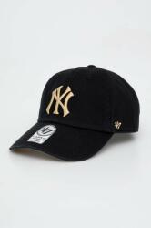 47 brand 47brand șapcă de baseball din bumbac MLB New York Yankees culoarea negru, cu imprimeu 99KK-CAU1Y6_99X