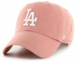 47 brand 47brand șapcă de baseball din bumbac MLB Los Angeles Dodgers culoarea portocaliu, cu imprimeu 99KK-CAU1ZJ_32X