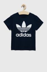 Adidas tricou de bumbac pentru copii culoarea albastru marin, cu imprimeu 9BYY-TSK00R_59X