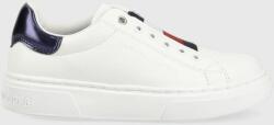 Tommy Hilfiger sneakers pentru copii culoarea alb 9BYX-OBK11W_00X