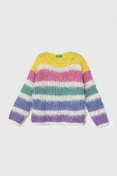 Benetton pulover pentru copii din amestec de lana light 9BYX-SWG04D_MLC