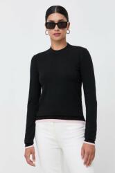 Silvian Heach pulover femei, culoarea negru, light, cu turtleneck MBYX-SWD00S_99X