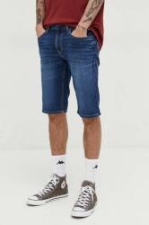 Tommy Jeans pantaloni scurti jeans barbati, culoarea albastru marin PPYX-SZM0KI_59J