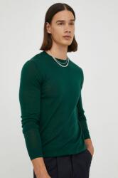 Bruuns Bazaar pulover de lana barbati, culoarea verde, light 9BYY-SWM0D9_77X