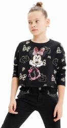 Desigual longsleeve din bumbac pentru copii culoarea negru 9BYX-BUG03J_99X