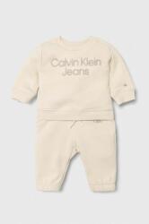 Calvin Klein Jeans trening bebelusi culoarea bej 9BYX-DKK05U_01X