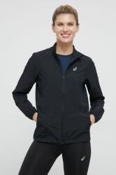 Asics jachetă de alergare culoarea negru, de tranzitie PPYY-KUD0N8_99X