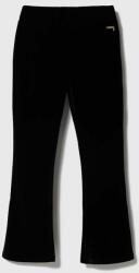 GUESS pantaloni copii culoarea negru, neted 9BYX-SPG03Y_99X