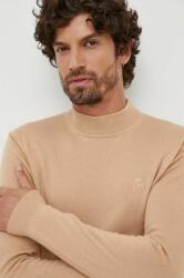 KARL LAGERFELD pulover de lana barbati, culoarea bej, light 9BYX-SWM0EY_02X