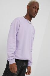 Fila bluza culoarea violet, neted PPYY-BLU015_48X