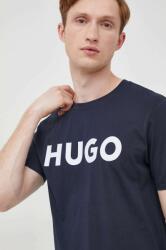 Hugo tricou din bumbac culoarea bleumarin, cu imprimeu 50467556 PPYY-TSM27E_59X