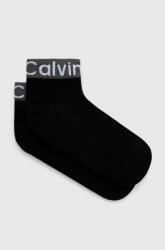Calvin Klein Șosete femei, culoarea negru 99KK-LGD0HD_99X