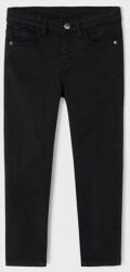 MAYORAL pantaloni copii slim fit culoarea negru, neted 9BYX-SPB01A_99X