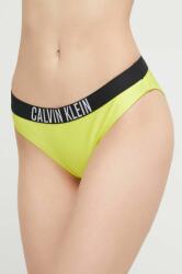 Calvin Klein chiloti de baie culoarea verde PPYX-BID083_71X Costum de baie dama