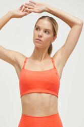 adidas Performance sutien yoga culoarea portocaliu, neted 9BYX-BID0A5_22X