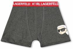 Karl Lagerfeld boxeri copii 2-pack culoarea gri 9BYX-BIB00D_90X
