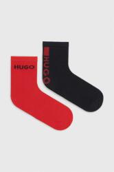 Hugo sosete copii 2-pack culoarea rosu 9BYX-LGK01I_33X