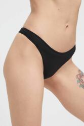 Women'Secret tanga 3-pack culoarea negru 99KK-BID0Y2_99X (7682875)