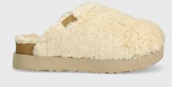 Ugg papuci de lana Fuzz Sugar Slide culoarea bej, 1135132 9BYX-KLD04L_01X