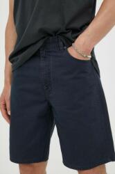 Wrangler pantaloni scurti din bumbac culoarea albastru marin PPYX-SZM0I3_59X