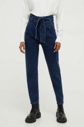 Answear Lab jeansi PREMIUM DENIM femei, culoarea albastru marin BMYX-SJD03W_59X