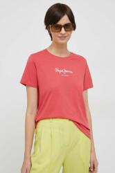 Pepe Jeans tricou din bumbac Wendy culoarea rosu PPYX-TSD0MK_33X