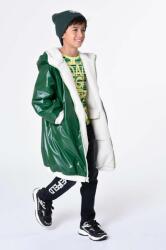 Karl Lagerfeld geaca reversibila pentru copii culoarea verde 9BYX-KUK03B_77X