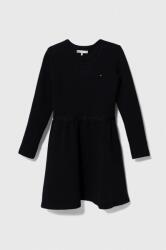 Tommy Hilfiger rochie fete culoarea negru, mini, evazati 9BYX-SUG0AG_59X