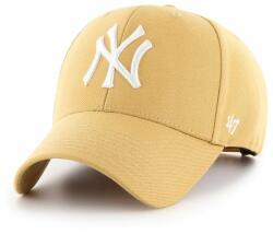 47 brand 47brand șapcă MLB New York Yankees culoarea bej, cu imprimeu 99KK-CAU011_12X