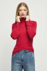 MEDICINE pulover femei, culoarea roz, light, cu guler ZBYX-SWD061_43X