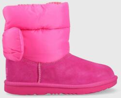 Ugg cizme de iarna copii BAILEY BOW MAXI culoarea roz 9BYY-OBG0CD_43X