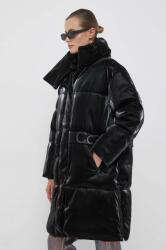 Calvin Klein geaca femei, culoarea negru, de iarna, oversize 9BYX-KUD1JW_99X