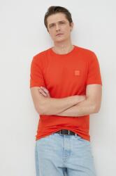 Boss Orange BOSS tricou din bumbac Boss Casual , culoarea roșu, cu imprimeu 50472584 PPYY-TSM26R_22X