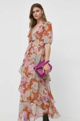 TWINSET rochie culoarea violet, maxi, evazati 9BYX-SUD0TG_45X